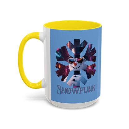 Snowpunk Accent Mug by cypherpunkgear.com