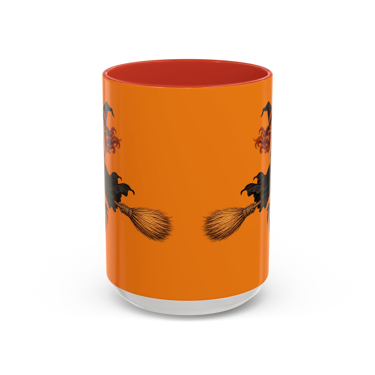 Hazel Hex Orange Accent Mug by CreepyCrafts.boo