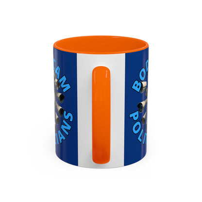 Bodycam the Politicians Cameras Blue Accent Mug by cypherpunkgear.com