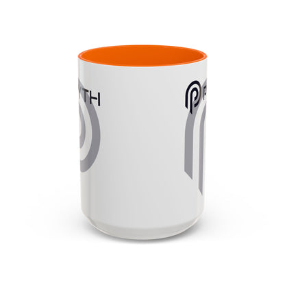 Pyth (PYTH) Accent Mug by cypherpunkgear.com