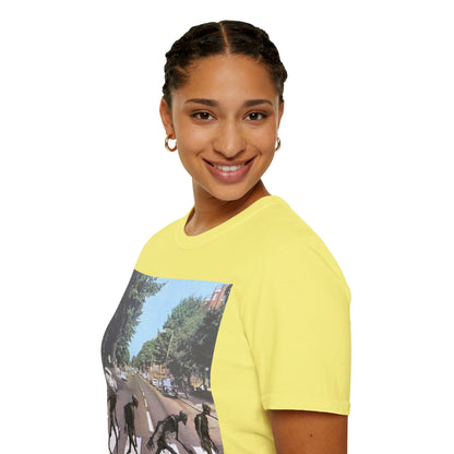 2-sided, Scabby Road Light colors Unisex T-Shirt by CreepyCrafts.boo