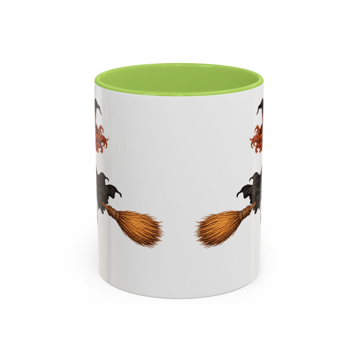 Hazel Hex White Accent Mug by CreepyCrafts.boo