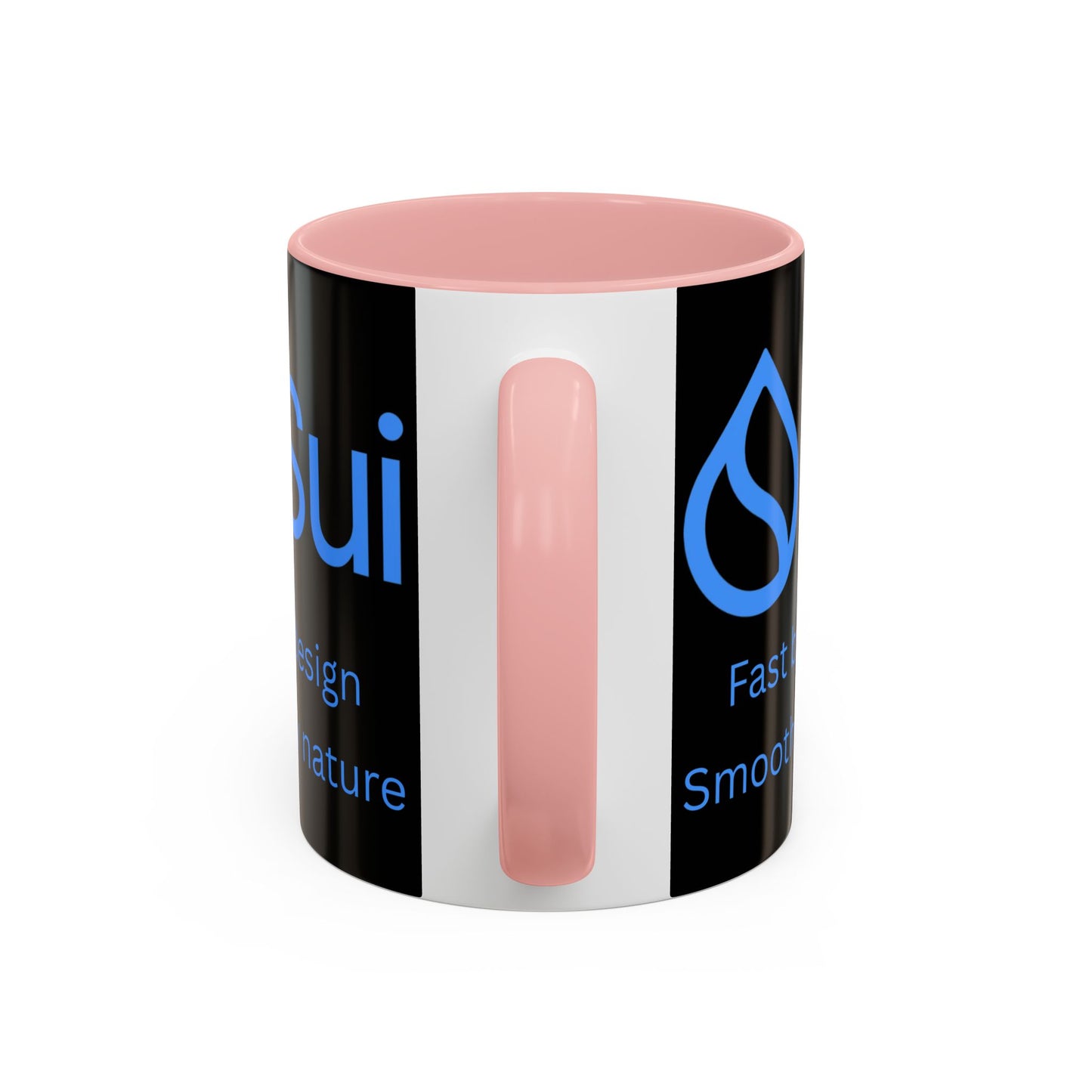 SUI Black Accent Mug by cypherpunkgear.com