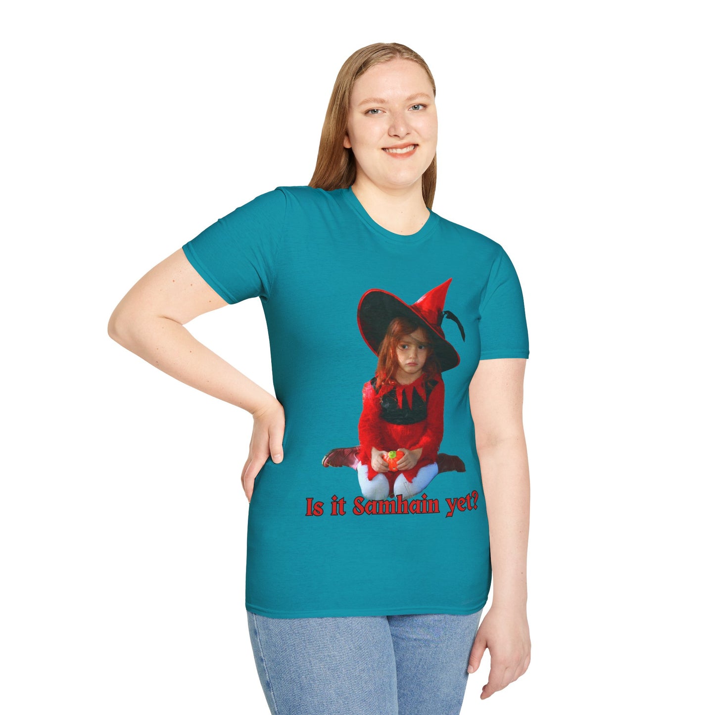 Is it Samhain yet? Dark colors Unisex T-Shirt by CreepyCrafts.boo