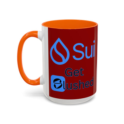 Sui: Get Slushed Red Accent Mug by cypherpunkgear.com