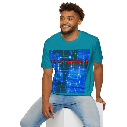 Cypherpunk Dark colors Unisex T-Shirt by cypherpunkgear.com