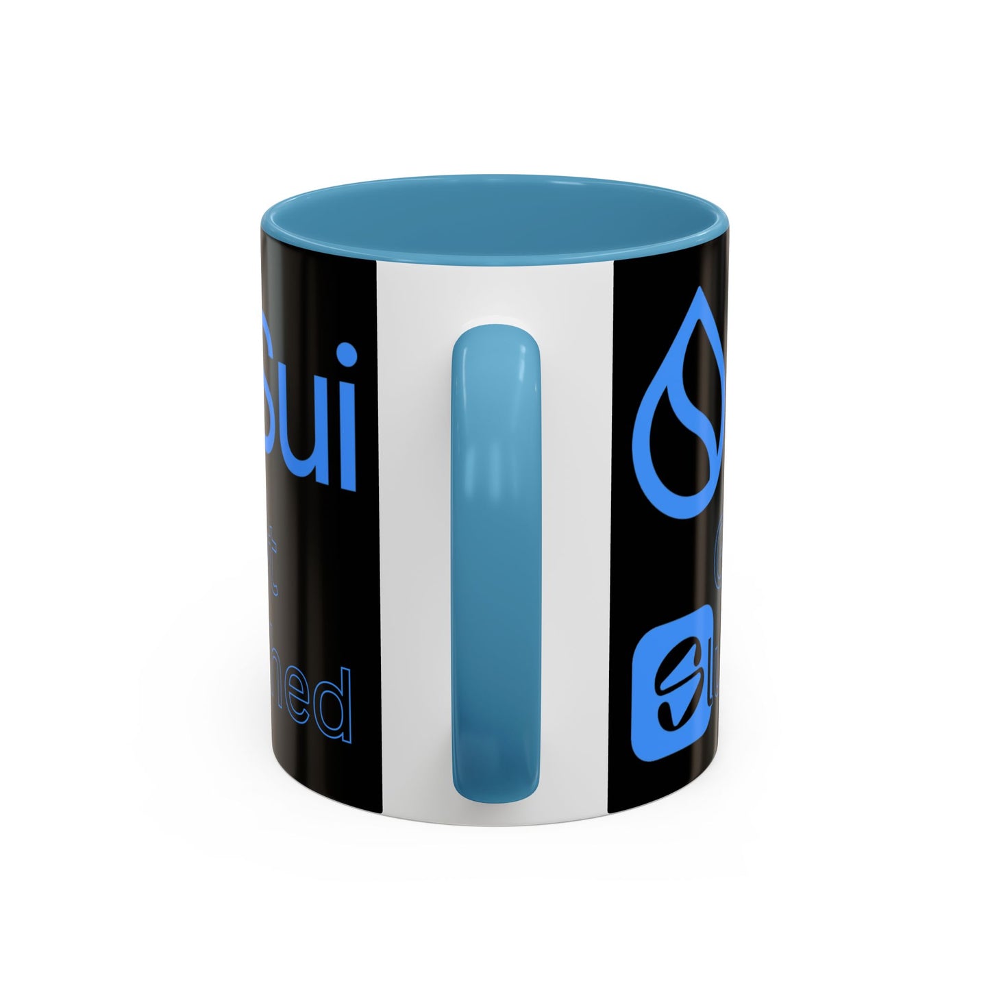 Sui: Get Slushed Black Accent Mug by cypherpunkgear.com