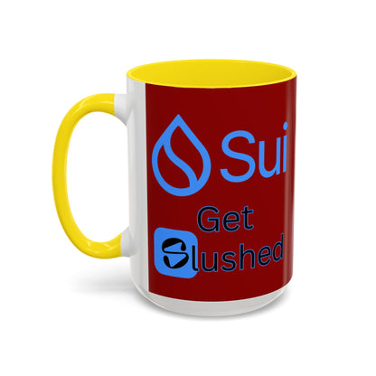 Sui: Get Slushed Red Accent Mug by cypherpunkgear.com