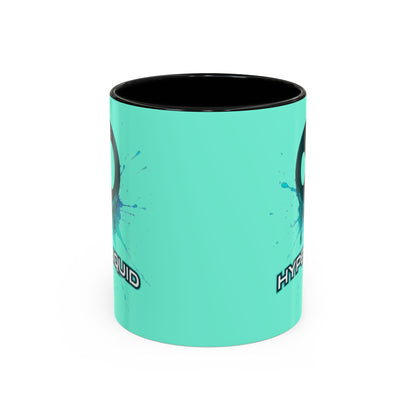 HYPE Drip Light Hyperliquid Accent Mug by cypherpunkgear.com