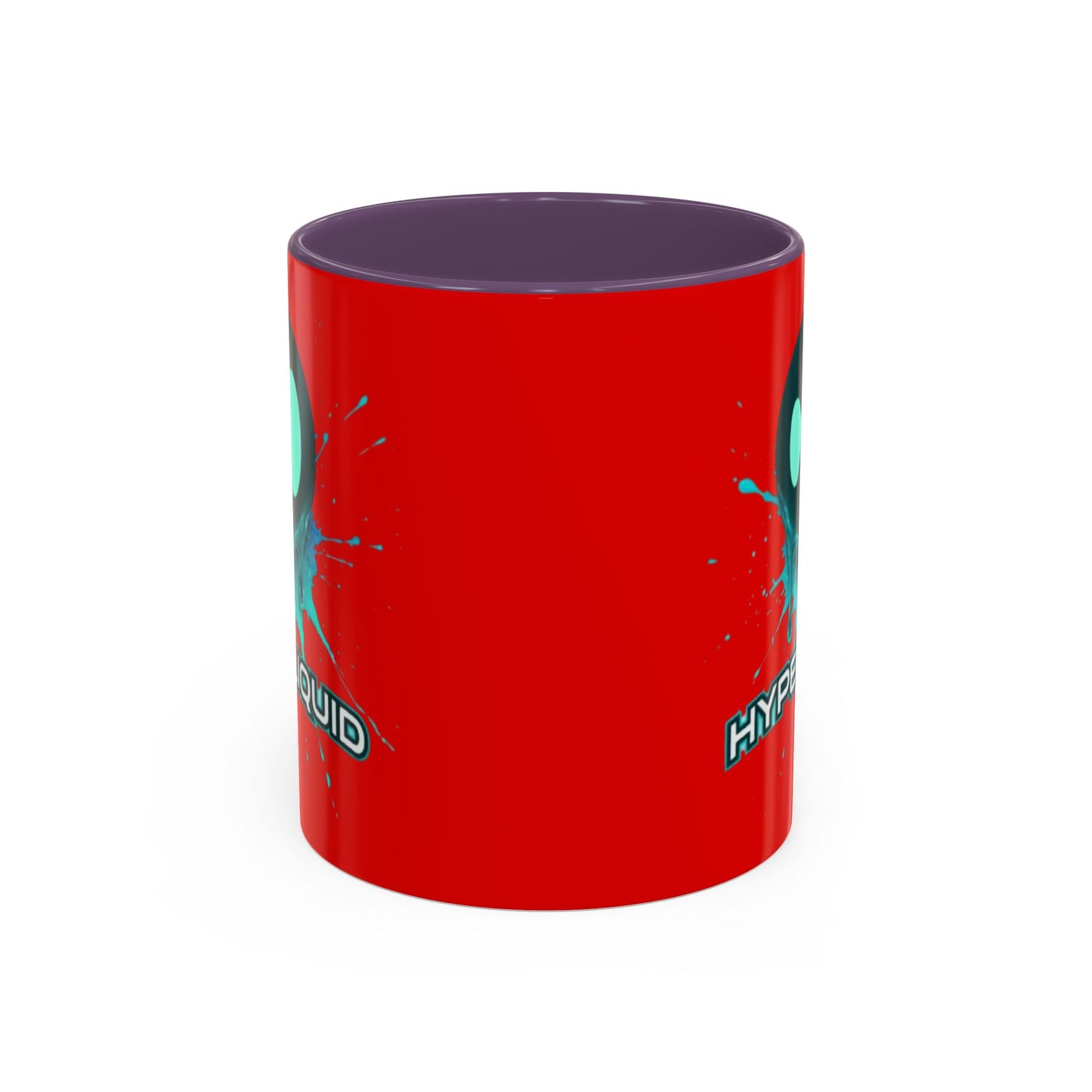 HYPE Drip Red Accent Mug by cypherpunkgear.com