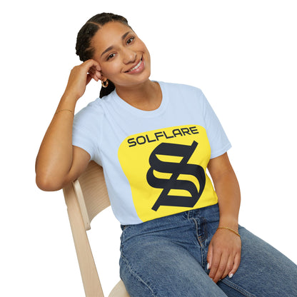 SolflareLogo Light colors Unisex T-Shirt by cypherpunkgear.com