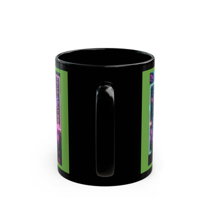 Bride of Frankenpunk Green Mug by CreepyCrafts.boo