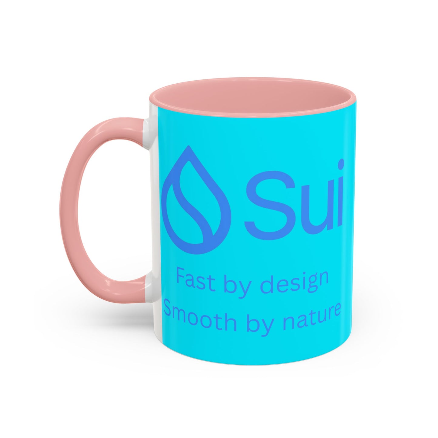 SUI Light Blue Accent Mug by cypherpunkgear.com