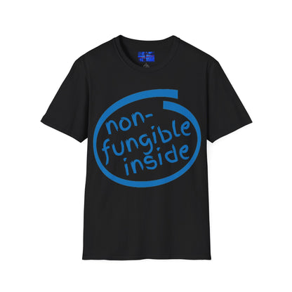 Non-Fungible Inside Dark colors Unisex T-Shirt by cypherpunkgear.com