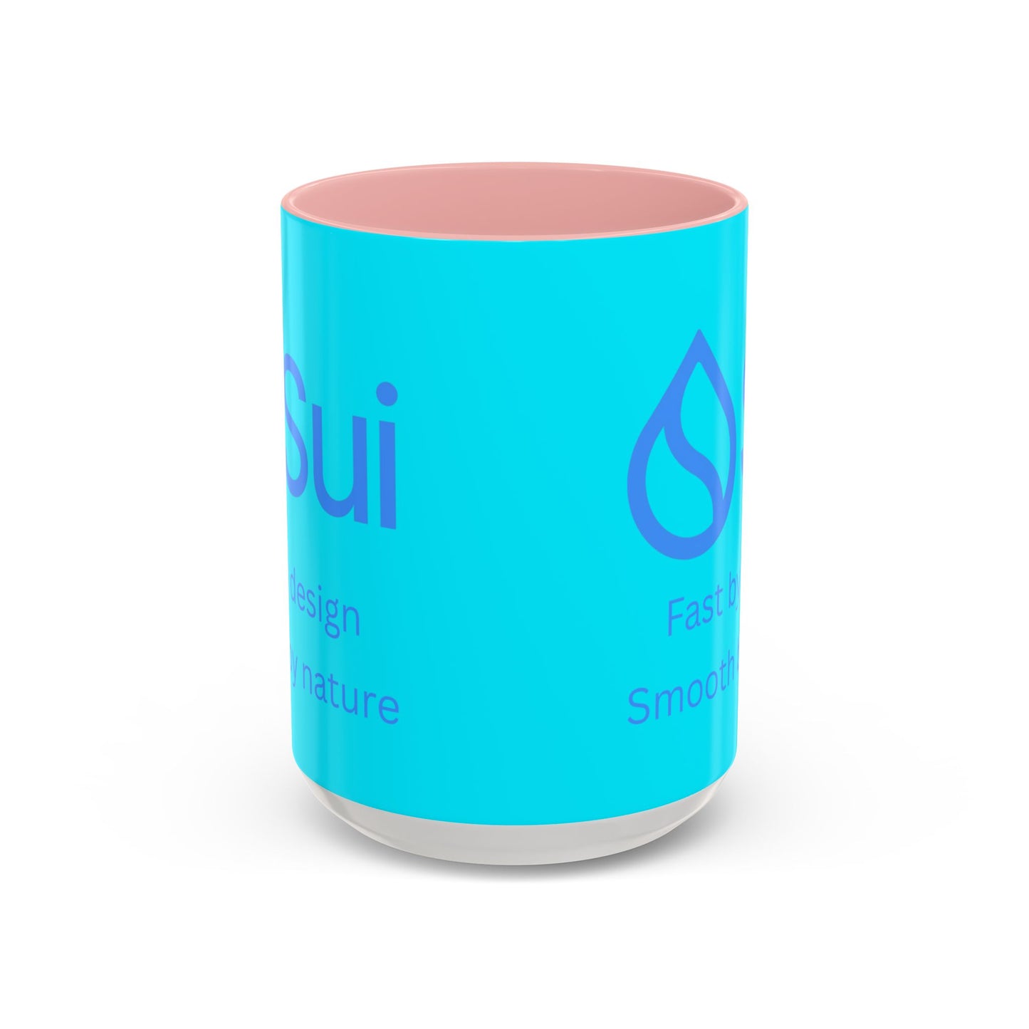 SUI Light Blue Accent Mug by cypherpunkgear.com
