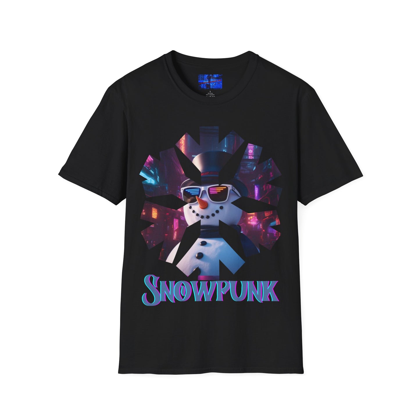 Snowpunk Dark colors Unisex T-Shirt by cypherpunkgear.com