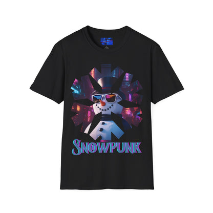 Snowpunk Dark colors Unisex T-Shirt by cypherpunkgear.com