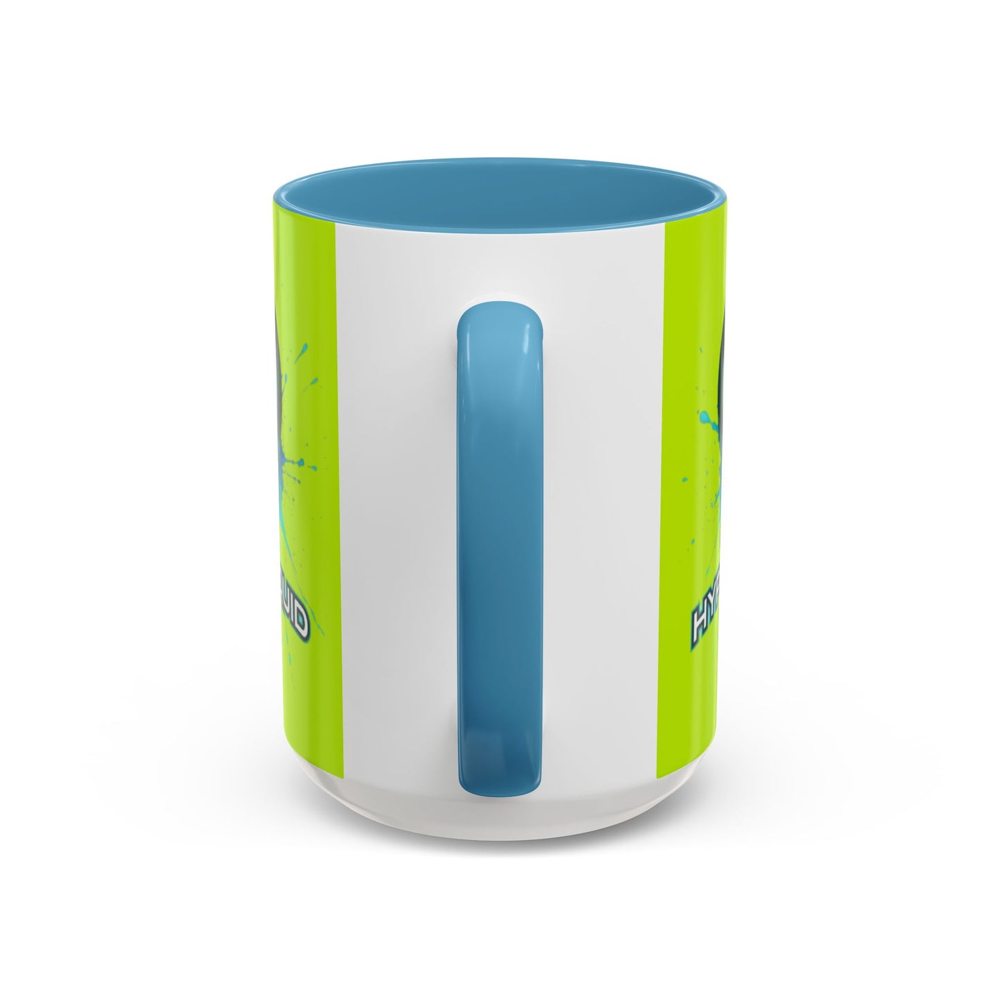 HYPE Drip Yellow Accent Mug by cypherpunkgear.com