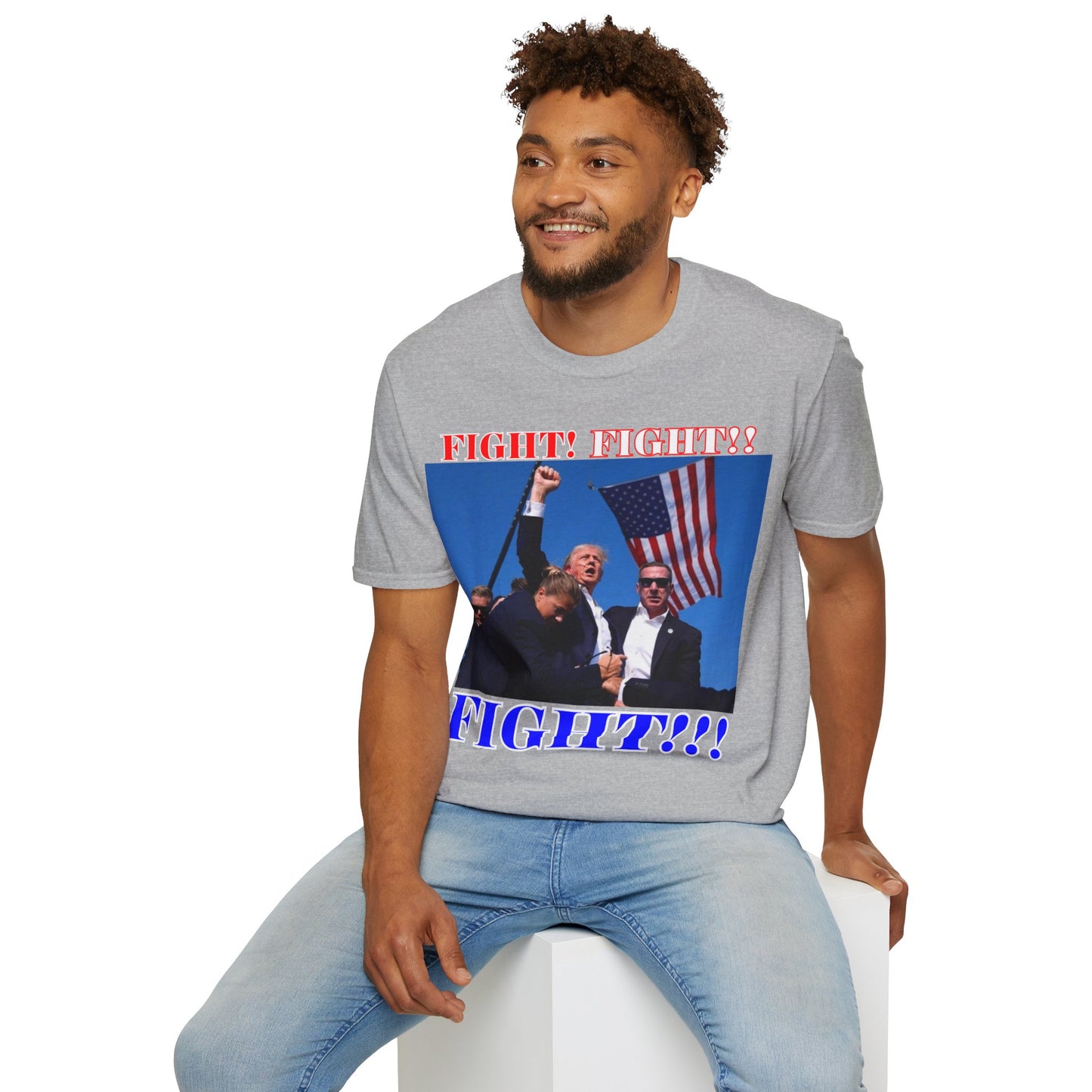 FIGHT! FIGHT!! FIGHT!!! LTcolors Unisex T-Shirt by cypherpunkgear