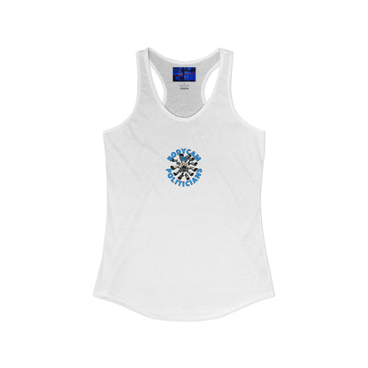 ¡BodyCam ThePoliticians de 2 caras de cypherpunkgear! Camiseta sin mangas ideal con espalda cruzada para mujer
