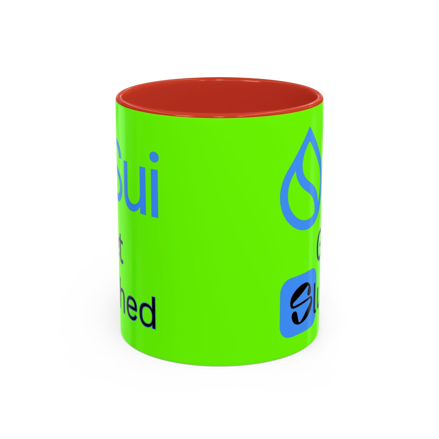 Sui: Get Slushed Green Accent Mug by cypherpunkgear.com