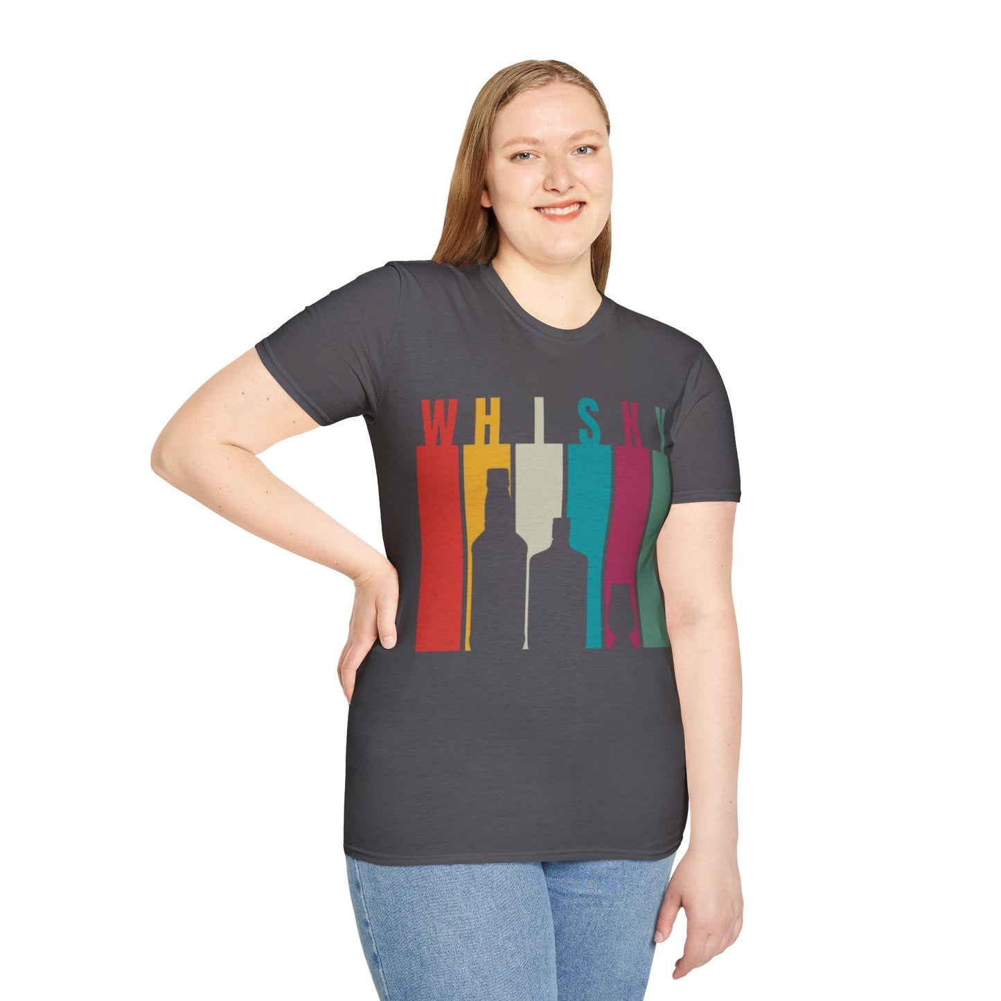 Whisky spelled without an 'e' DKcolors Unisex T-Shirt by cypherpunkgear.com