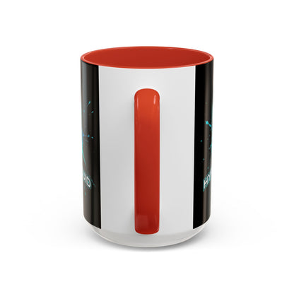 HYPE Drip Black Accent Mug by cypherpunkgear.com