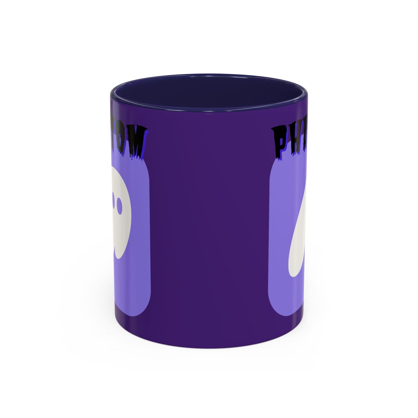 Phantom Hot Wallet Purple Accent Mug by cypherpunkgear.com