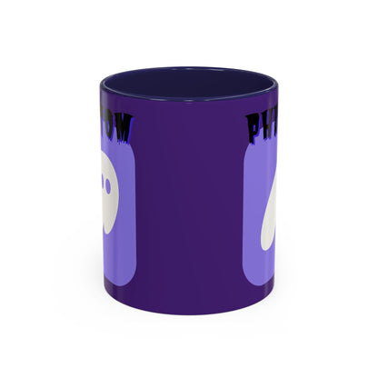 Phantom Hot Wallet Purple Accent Mug by cypherpunkgear.com