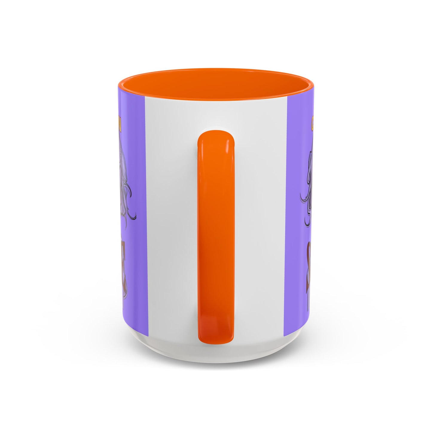 Caution, Savage Light Purple Accent Mug by cypherpunkgear.com