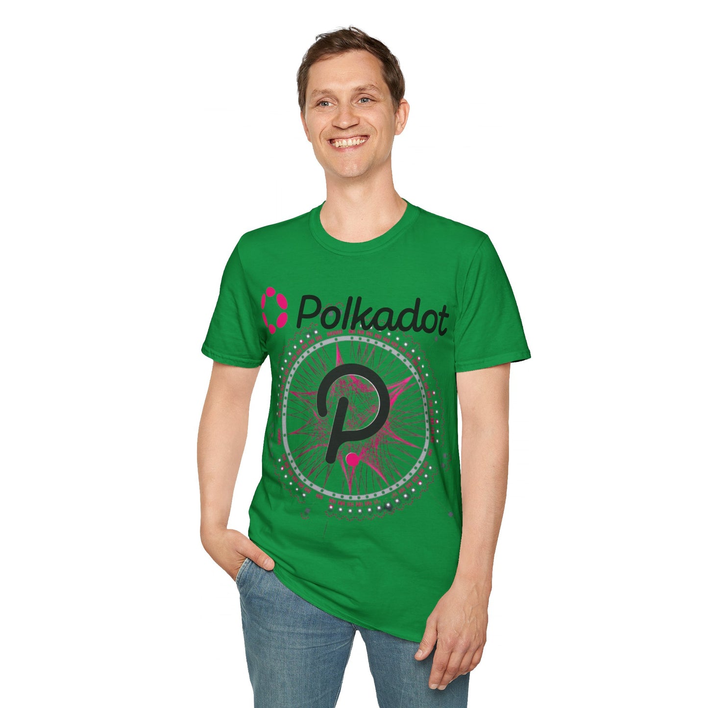 Polkadot (DOT) LTcolors Unisex T-Shirt by cypherpunkgear