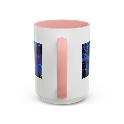 Cypherpunkgear.com logo Accent Mug by cypherpunkgear.com