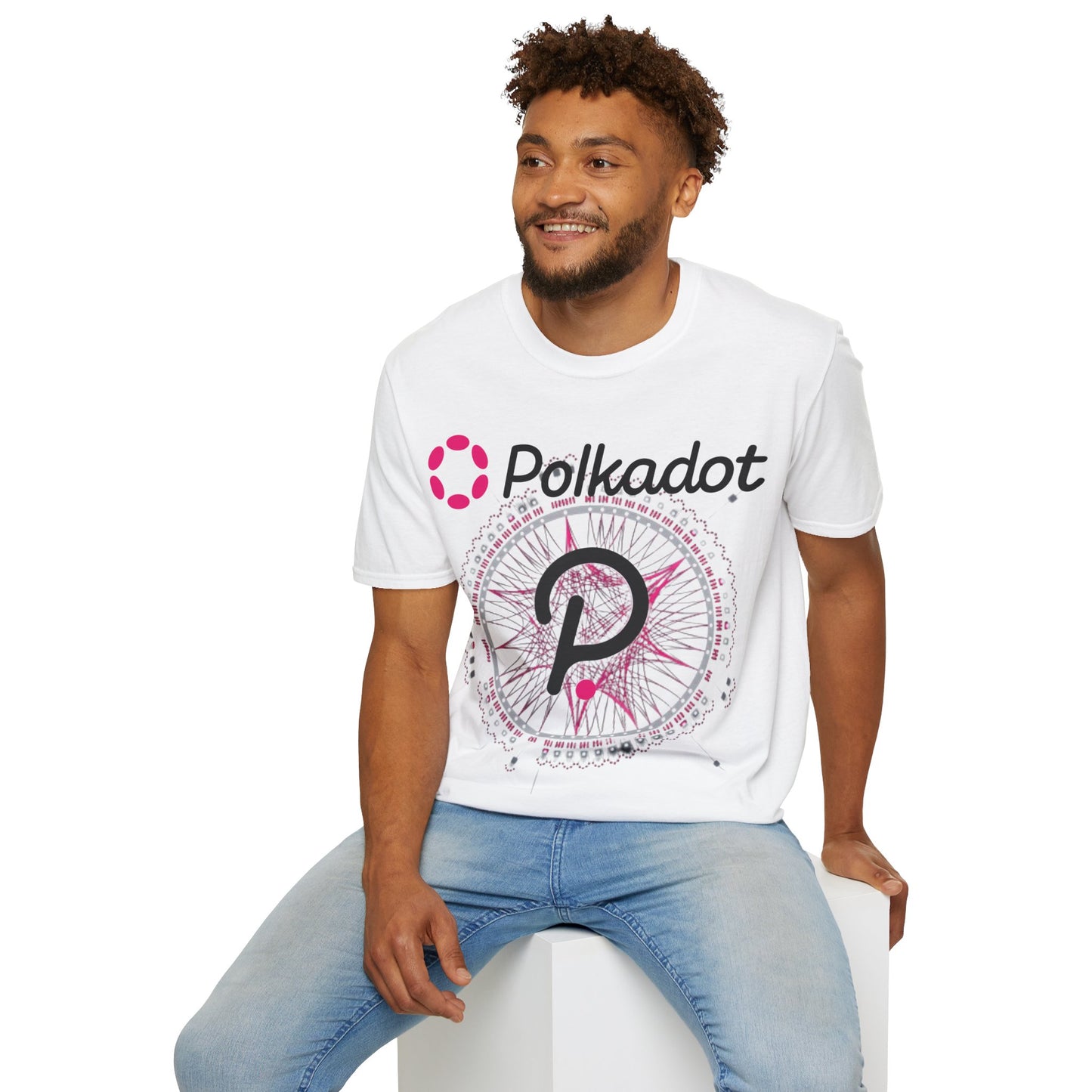 Polkadot (DOT) LTcolors Unisex T-Shirt by cypherpunkgear