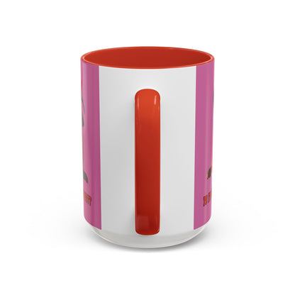 Is it Halloween yet? Pink Accent Mug by CreepyCrafts.boo