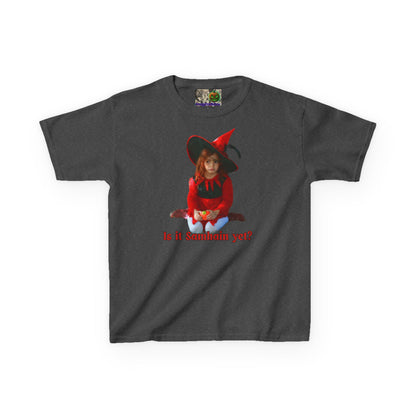 Is it Samhain yet? Kids Heavy Cotton™ Tee by CreepyCrafts.boo
