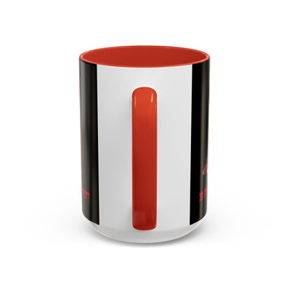 Is it Halloween yet? Black Accent Mug by CreepyCrafts.boo