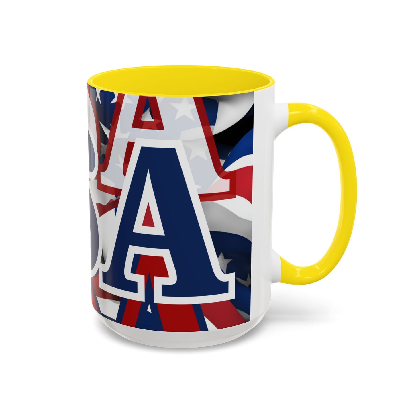 ¡EE.UU! ¡EE.UU! ¡EE.UU! ¡Patriota por cypherpunkgear! Taza de café decorativa (11, 15 oz)