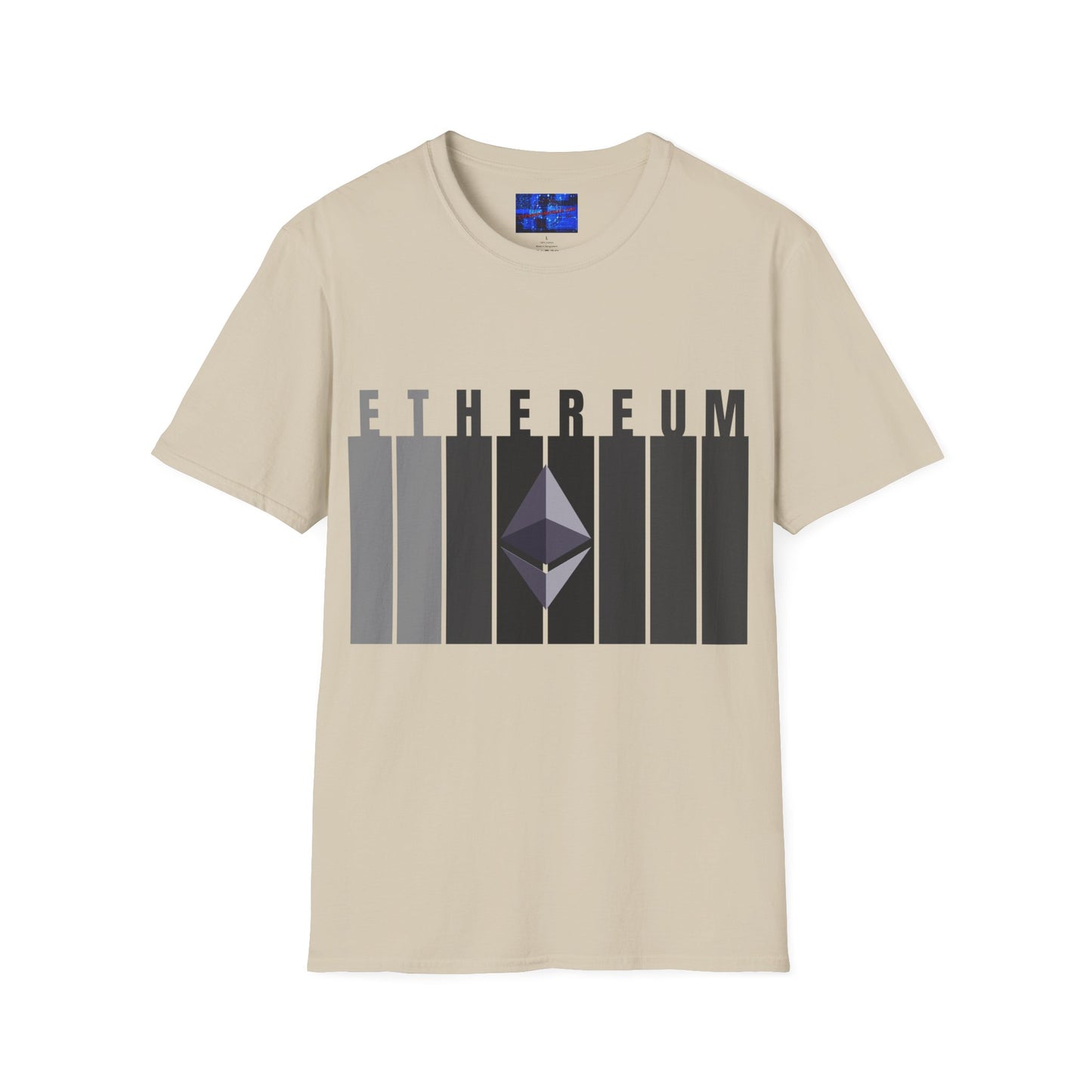 Ethereum (ETH) LTcolors Unisex T-Shirt by cypherpunkgear.com