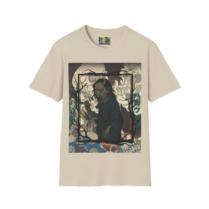 Yōkai Happy Halloween Light colors Unisex T-Shirt by CreepyCrafts.boo