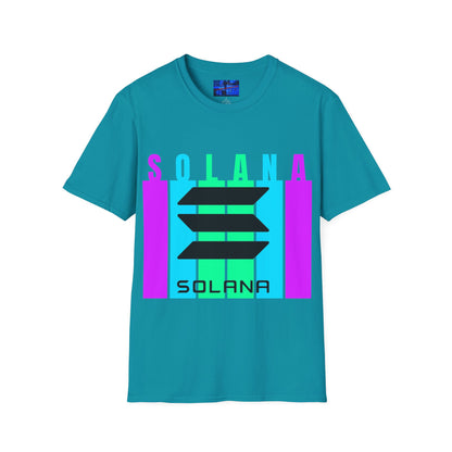 Solana (SOL) Freedom Dark colors Unisex T-Shirt by cypherpunkgear.com
