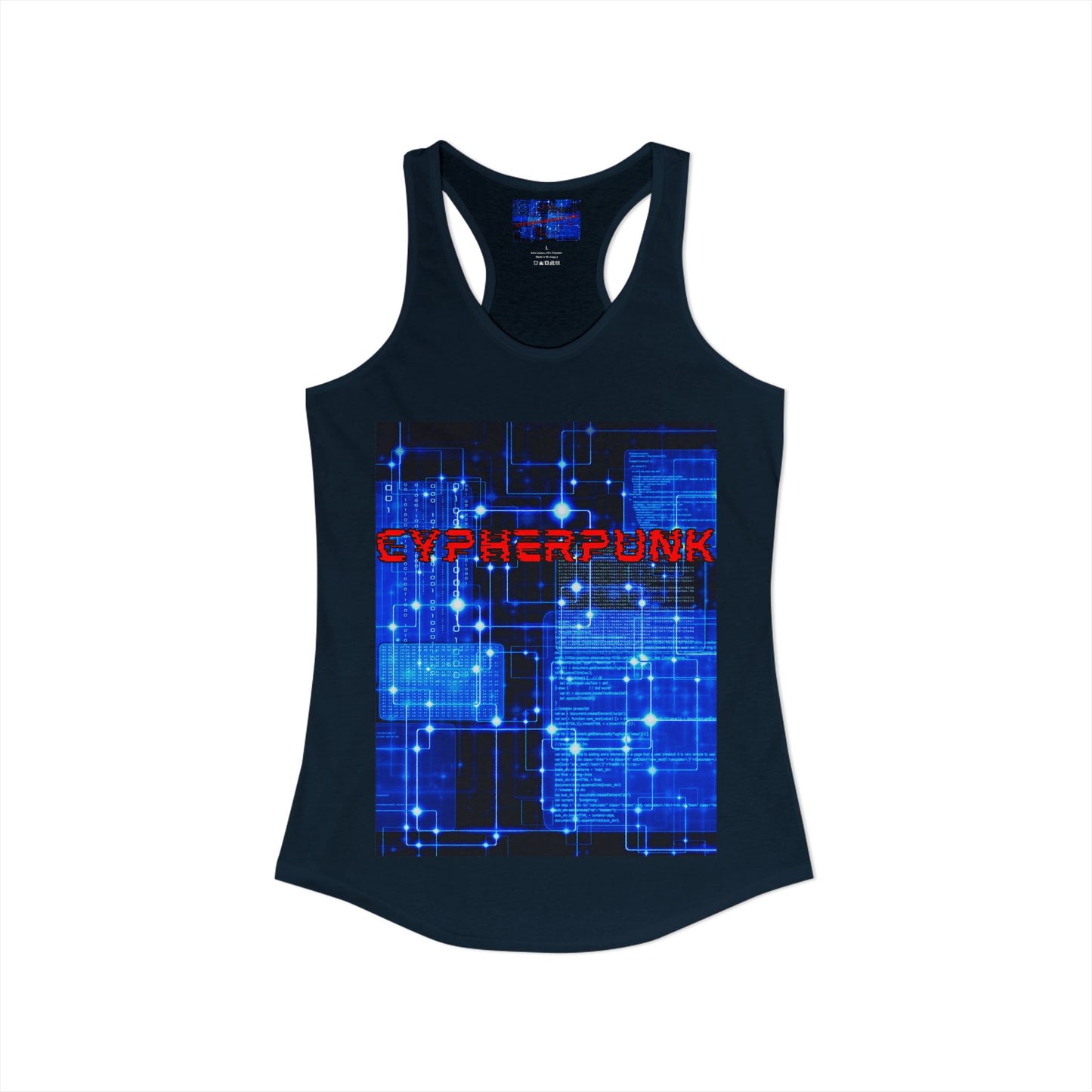 Cypherpunk Women's Racerback Tank Top by cypherpunkgear.com