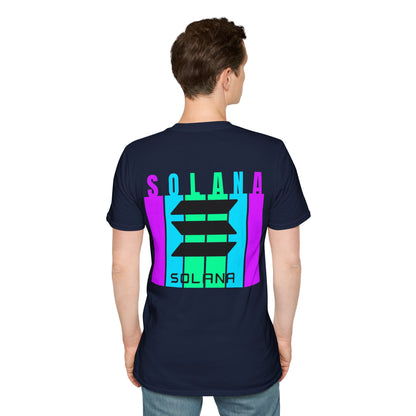 ¡Doble cara, Solana de cypherpunkgear! Camiseta unisex de estilo suave