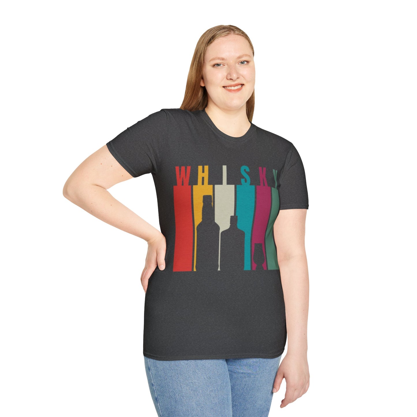 Whisky spelled without an 'e' DKcolors Unisex T-Shirt by cypherpunkgear.com