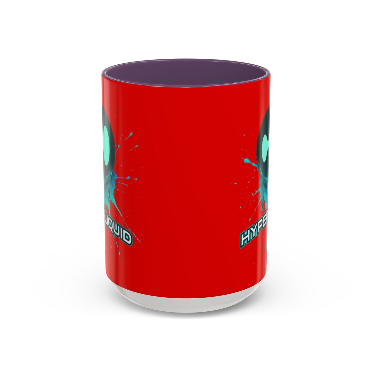 HYPE Drip Red Accent Mug by cypherpunkgear.com