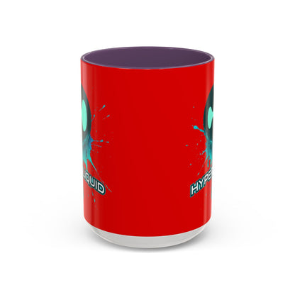 HYPE Drip Red Accent Mug by cypherpunkgear.com