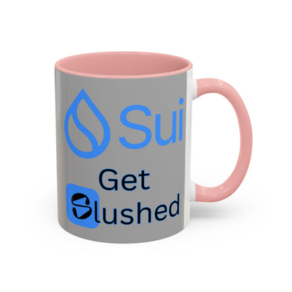 Sui: Get Slushed Grey Accent Mug by cypherpunkgear.com