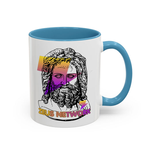 Zeus Network Accent Mug by cypherpunkgear.com