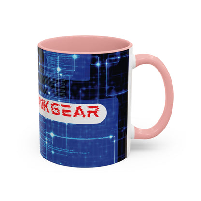 Cypherpunkgear logo Accent Mug by cypherpunkgear