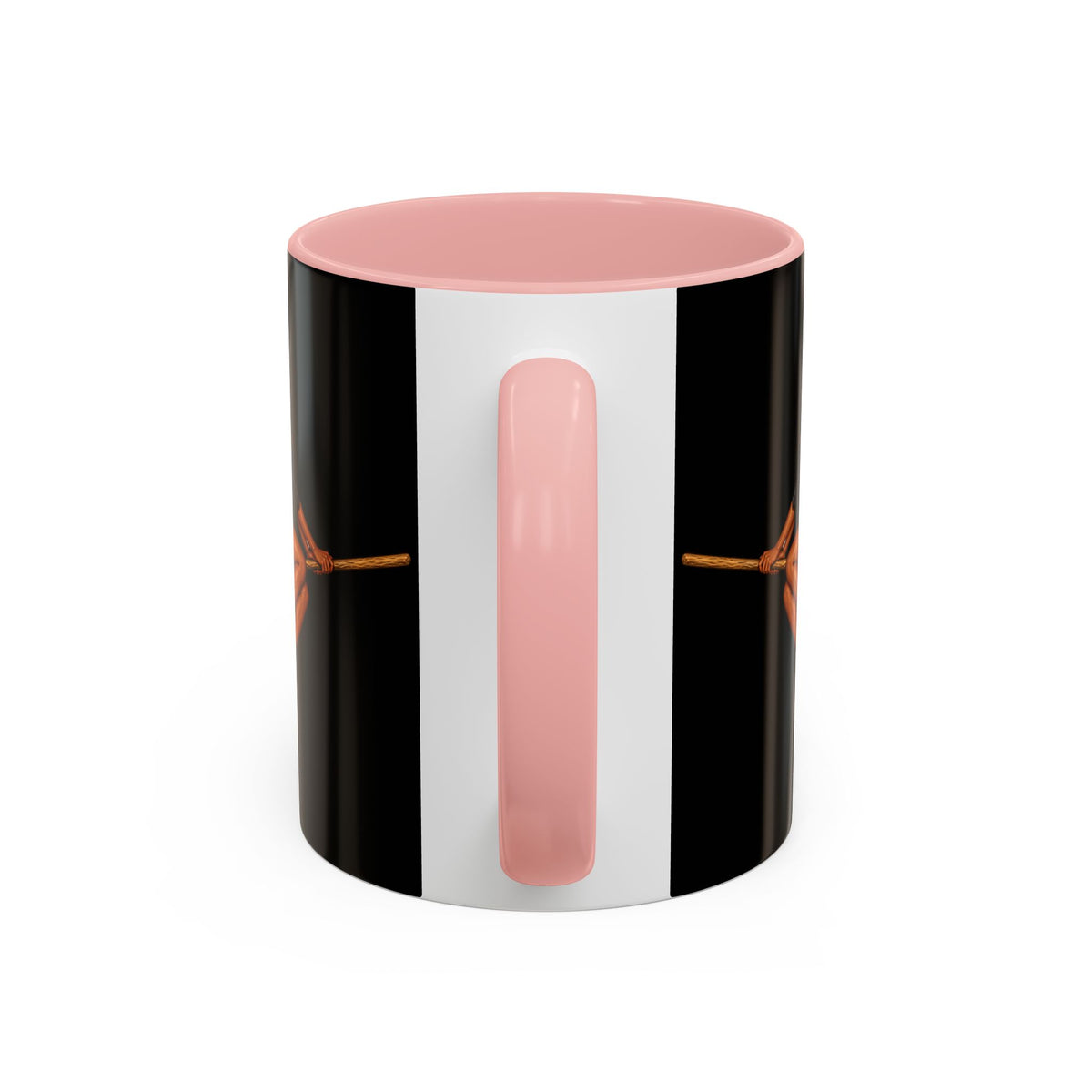 Velvet Vex Black Accent Mug by CreepyCrafts.boo