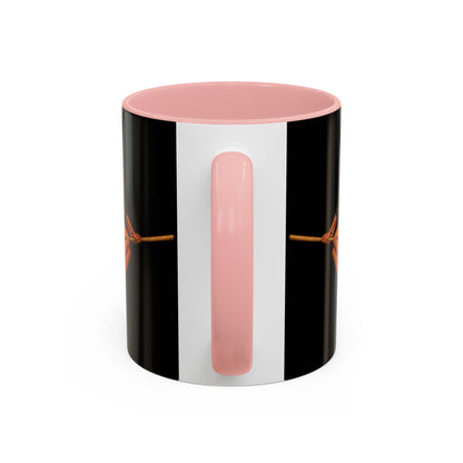Velvet Vex Black Accent Mug by CreepyCrafts.boo